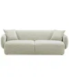 Macy's Gaelynn Fabric Sofa, Exclusively At  In Vanilla