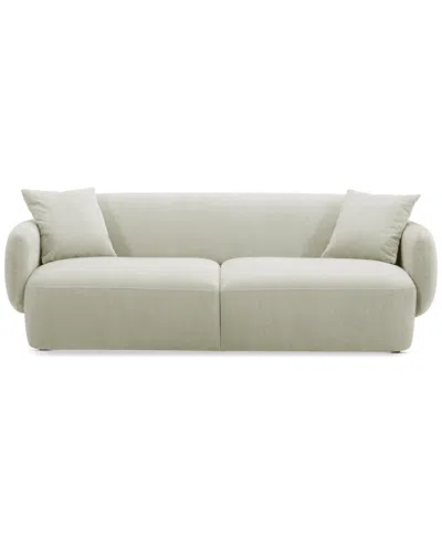 Macy's Gaelynn Fabric Sofa, Exclusively At  In Vanilla