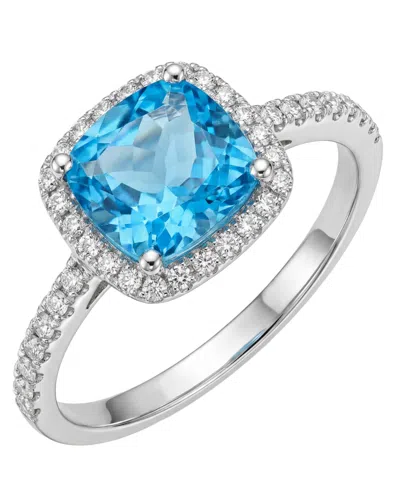 Macy's Garnet (1-1/2 Ct. T.w.) & Diamond (1/8 Ct. T.w.) Ring In 925 Sterling Silver (also Available In Mult