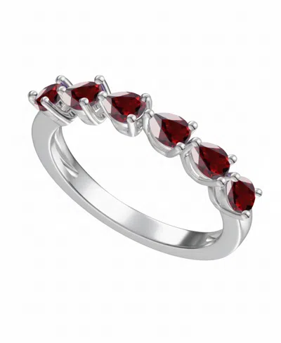 Macy's Garnet (1-1/4 Ct. T.w.) Ring In Sterling Silver (also Available In Multi-stones)