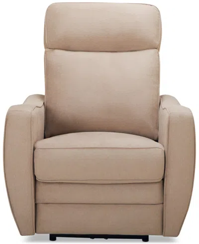 Macy's Garso Fabric Wallhugger Power Recliner With Power Headrest And Power Lumbar, Created For