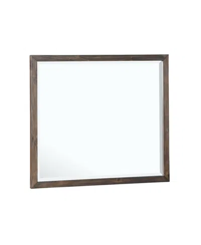 Macy's Closeout! Gatlin Mirror, Created For  In Dark Brown
