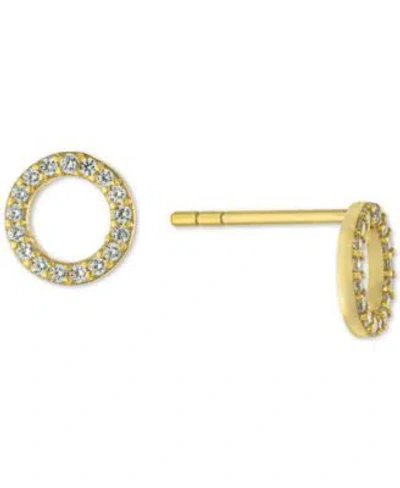 Macy's Giani Bernini Open Circle Jewelry Collection In Sterling Silver In Gold