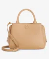 Macy's Pebble Small Satchel, Exclusively At  In Brown