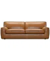 Macy's Glympton 92" Leather Sofa, Exclusively At