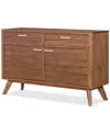 Macy's Greystone Ii Credenza In Brown
