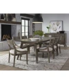 Macy's Greystone Ii Dining Collection In Brown