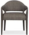 Macy's Griffith Arm Chair In Dark Gray