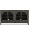 Macy's Griffith Sideboard In Dark Gray