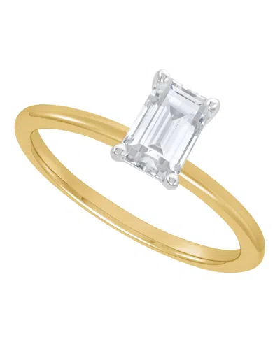 Macy's Grown With Love Igi Certified Lab Grown Diamond Solitaire Engagement Ring (1 Ct. T.w.) In 14k White  In Gold