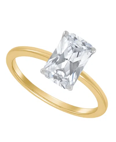 Macy's Grown With Love Igi Certified Lab Grown Diamond Solitaire Engagement Ring (2 Ct. T.w.) In 14k Yellow In Gold