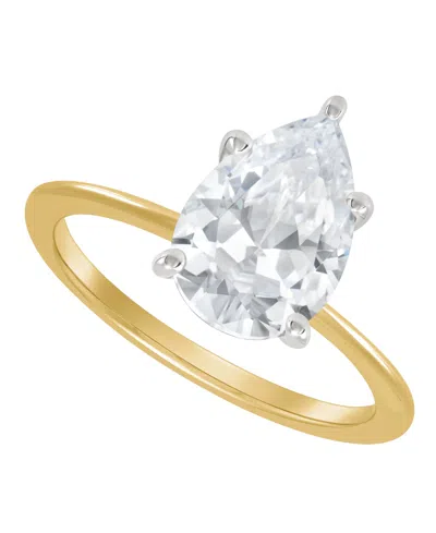 Macy's Grown With Love Igi Certified Lab Grown Diamond Solitaire Engagement Ring (2-1/2 Ct. T.w.) In 14k Wh In Gold