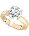 Macy's Gsi Certified Diamond Solitaire Engagement Ring (2 Ct. T.w.) In 14k White Or Yellow Gold