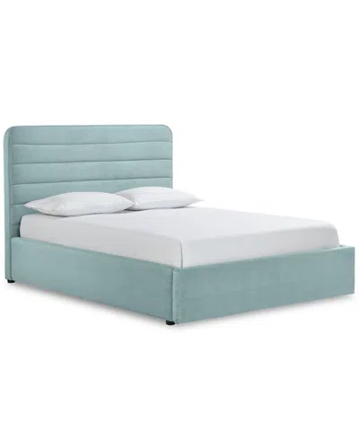 Macy's Haryan King Upholstered Storage Bed