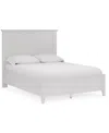 Macy's Hedworth California King Bed In White