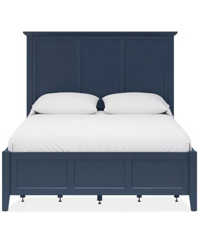Macy's Hedworth California King Storage Bed In Blue