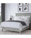Macy's Hedworth Full 3-pc. Set (bed, Dresser & Nightstand) In Grey