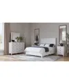 Macy's Hedworth Full Storage 3-pc. Set (bed, Dresser & Nightstand) In White