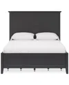 Macy's Hedworth Full Storage Bed In Black