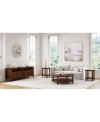 Macy's Hedworth Living Room Collection In Brown