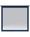 Macy's Hedworth Mirror In Blue