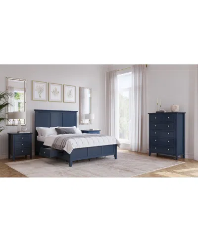 MACY'S HEDWORTH QUEEN STORAGE 3-PC. SET (BED, CHEST & NIGHTSTAND)