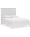Macy's Hedworth Queen Storage Bed In White