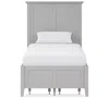 Macy's Hedworth Twin 3-pc. Set (bed, Dresser & Nightstand) In Grey