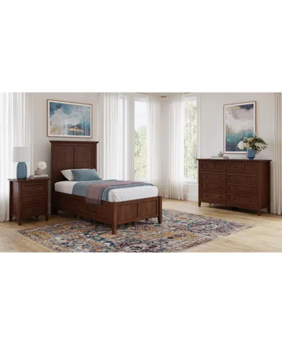 Macy's Hedworth Twin Storage 3-pc. Set (bed, Dresser & Nightstand)