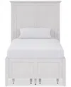 Macy's Hedworth Twin Storage Bed In White