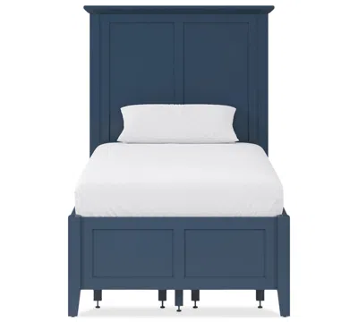 Macy's Hedworth Twin Storage Bed In Blue