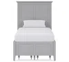 Macy's Hedworth Twin Storage Bed In Grey
