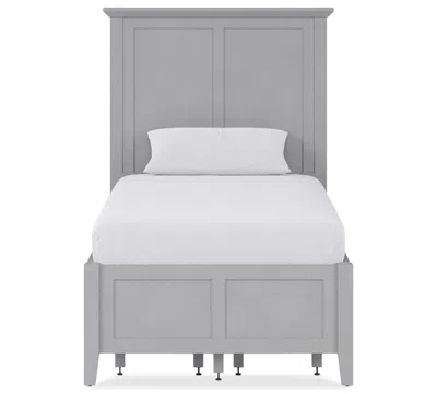 Macy's Hedworth Twin Storage Bed In Grey