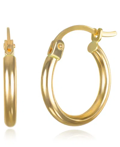 Macy's Hoop Earrings In 10k Yellow Gold