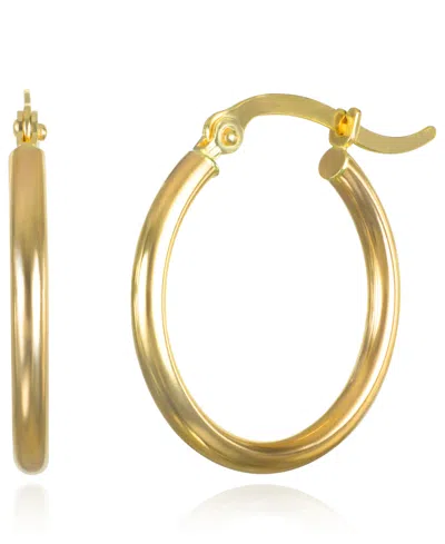Macy's Hoop Earrings In 10k Yellow Gold