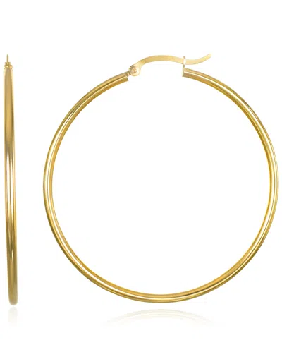Macy's Hoop Earrings In 10k Yellow Gold