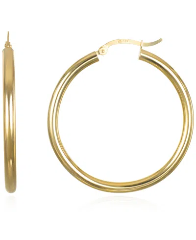 Macy's Hoop Earrings In 10k Yellow Gold