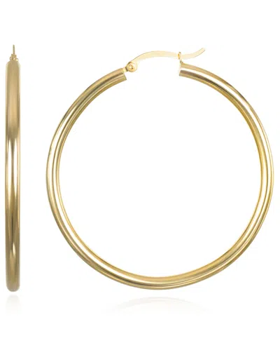 Macy's Hoop Earrings In 10k Yellow Gold