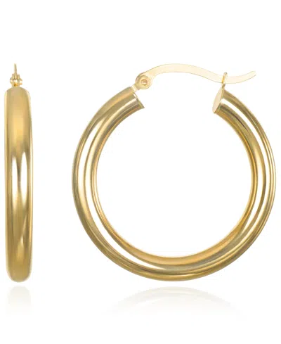 Macy's Hoop Earrings In 10k Yellow Gold