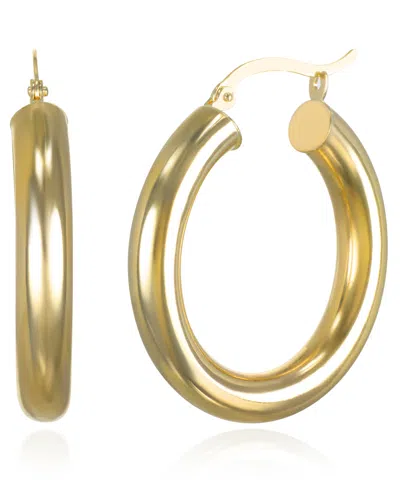 Macy's Hoop Earrings In 10k Yellow Gold
