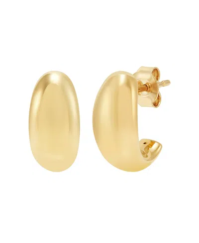 Macy's Hoop Earrings In 10k Yellow Gold