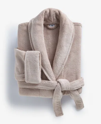 Macy's Hotel Collection Turkish Cotton Folded Boxed Robe,  Exclusive In Taupe