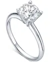Macy's Igi Certified Diamond Engagement Ring (1-1/2 Ct. T.w.) In Platinum