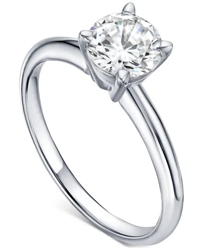Macy's Igi Certified Diamond Solitaire Engagement Ring (1 Ct. T.w.) In Platinum