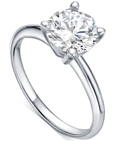 Macy's Igi Certified Diamond Solitaire Engagement Ring (2 Ct. T.w.) In Platinum
