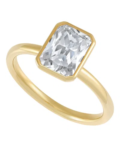 Macy's Igi Certified Lab Grown Diamond Ring (2 Ct. T.w.) In 14k Yellow Gold
