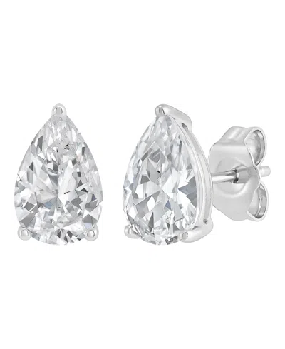 Macy's Igi Certified Lab-grown Diamond Stud Earrings (2 Ct. T.w.) In 14k White Gold In 14k Yellow Gold