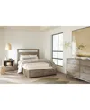 Macy's Intrigue Bedroom 3-pc. Set (king Storage Bed, One-drawer Nightstand & Dresser) In Transparent