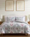 Macy's Ishara Damask 3-piece Comforter Sets In Multi