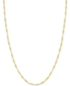 Macy's Italian Gold Singapore Link Chain 7 8mm Collection In 14k Gold In Gold